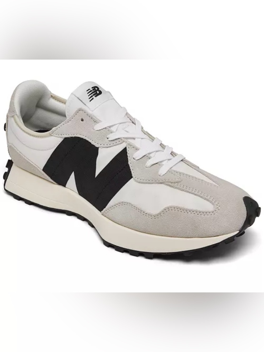 New New Balance 327 white with Black sneakers